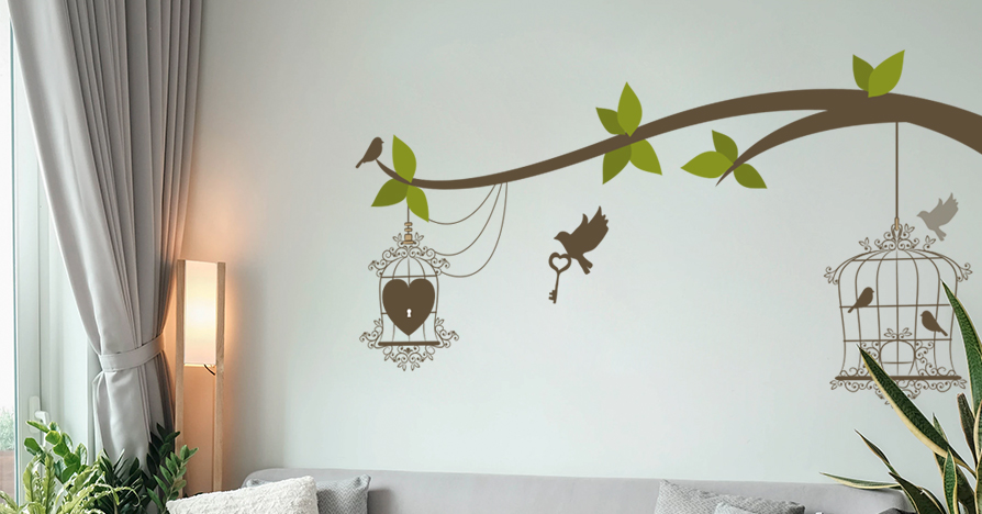 Nature Wall Stickers For Kids