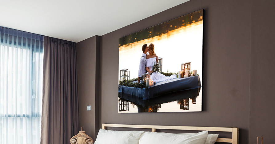 large canvas print for anniversary gift