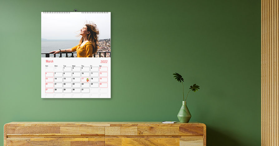 Photo Calendars for International Women's Day