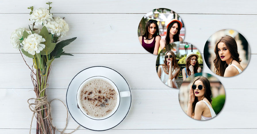 Photo Coasters for International Women's Day