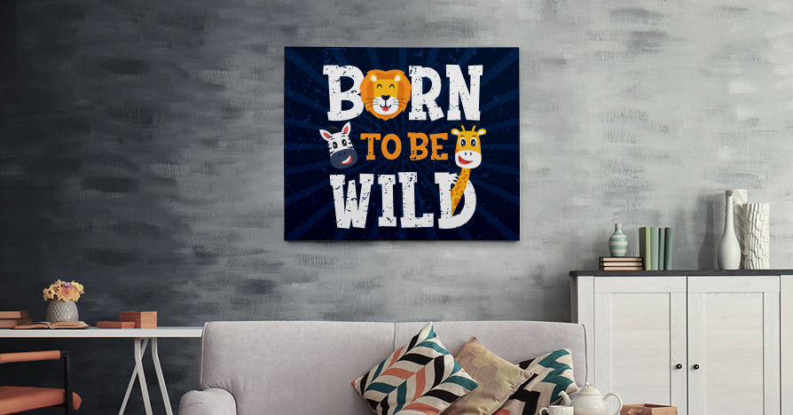 Quotes on Canvas for World Wildlife Day Gift Idea