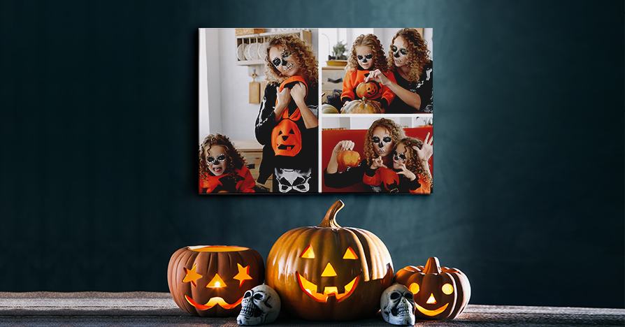 Custom Photo Collage for Halloween