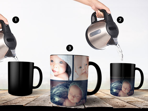 Create Your Own Magic Photo Mug 