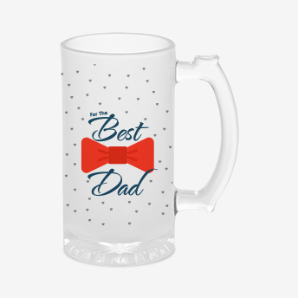 Custom best dad beer mug canada