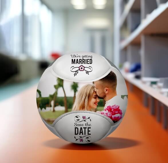 Make Your Wedding Special with Custom Soccer Ball