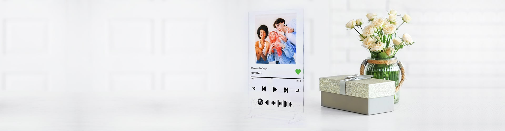 PERSONAL Custom Acrylic Song Poster Plaque Spotify / Apple Music