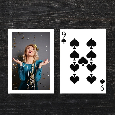 Custom Playing Cards for New Year Sale Canada