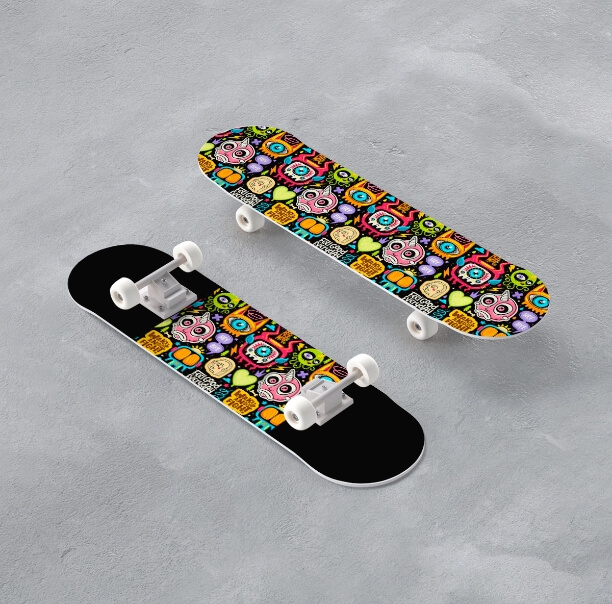 Custom Skateboard Deck Printing | CanvasChamp