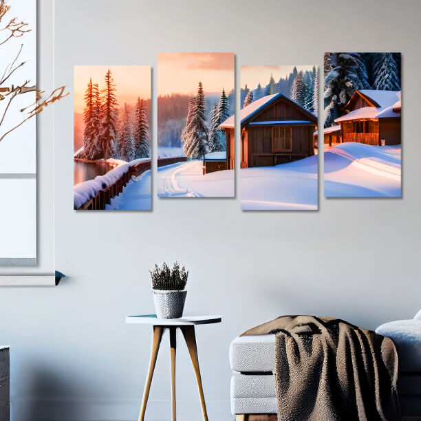 Transform Spaces with Unique Split Canvas Prints | CanvasChamp Canada