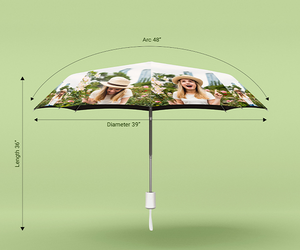 Custom Umbrella Size Guides